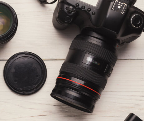 カメラとレンズ